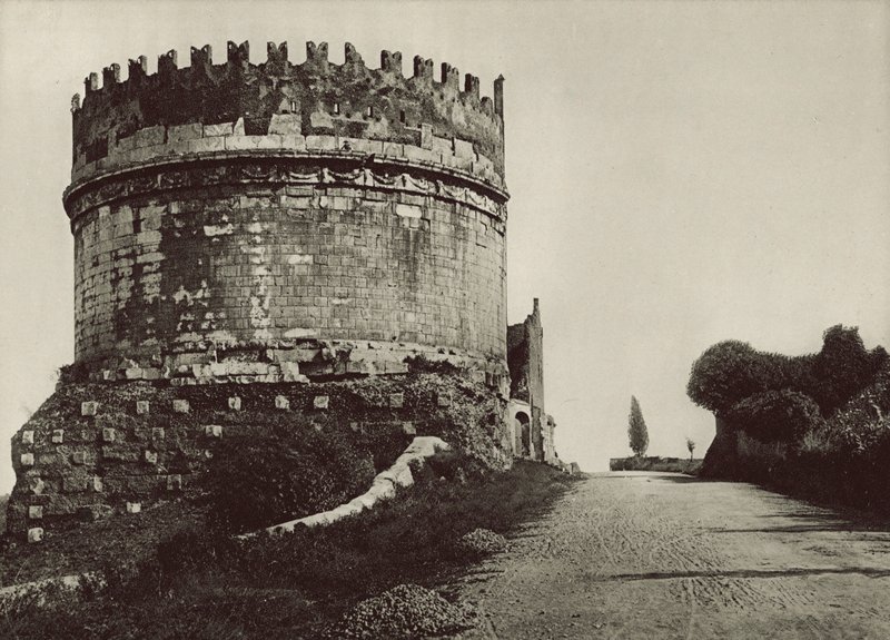 Caecilia Metellas grav af Italian Photographer