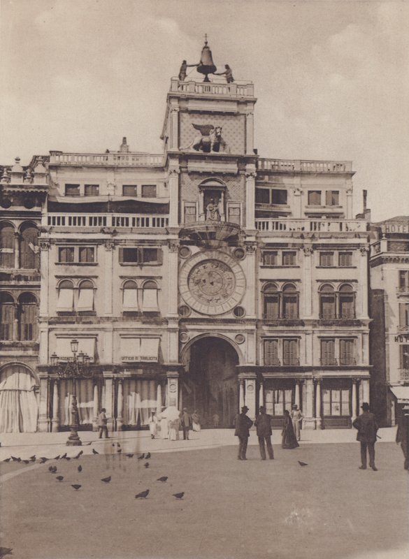 Clock Tower (s/h foto) af Italian Photographer