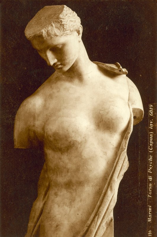 Torso af Psyche af Italian Photographer