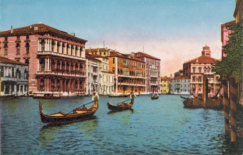 Venedig/Venedig: Canal Grande og Ca