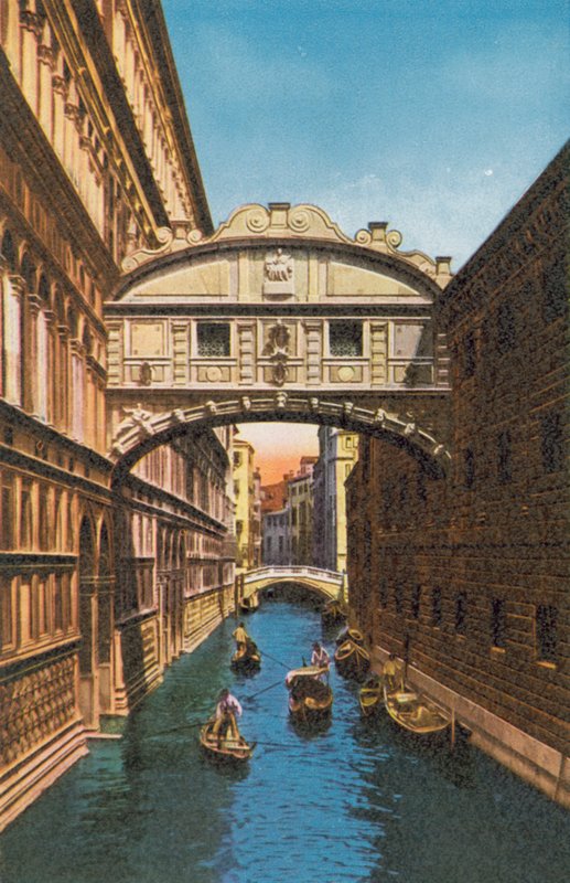 Venedig: Sukkenes Bro (foto i farver) af Italian Photographer