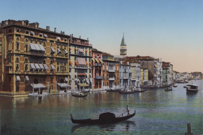 David med slyngen, 1858 af Italian Photographer