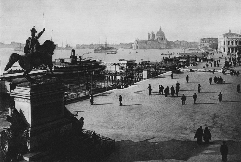 Venedig, Riva degli Schiavoni (s/h foto) af Italian Photographer