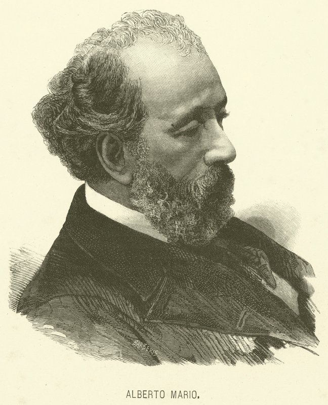 Alberto Mario (gravering) af Italian School