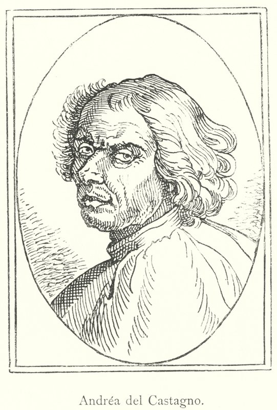 Andrea del Castagno (gravering) af Italian School