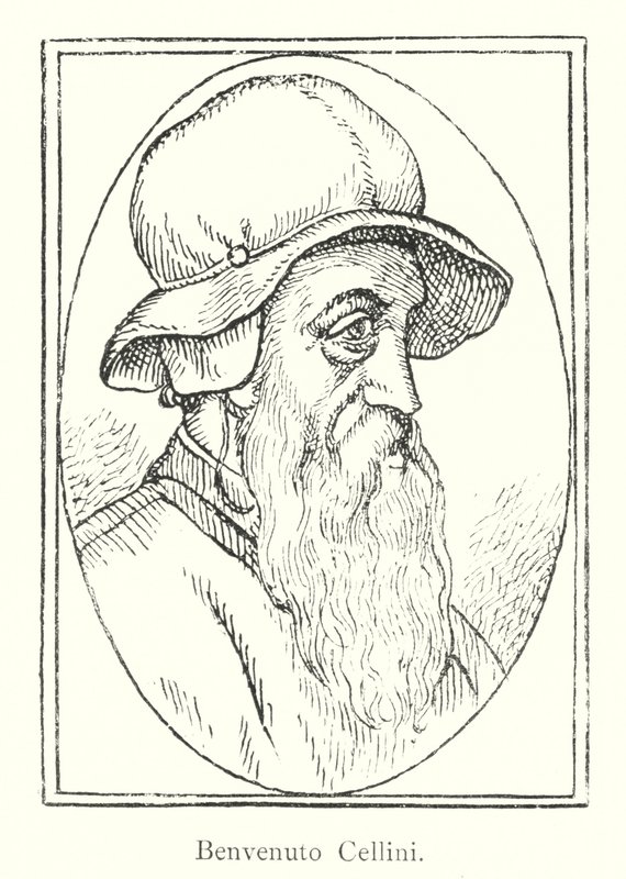 Benvenuto Cellini (gravering) af Italian School