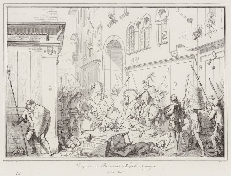 Konspiration af Boemondo Tiepolo 15. juni af Italian School