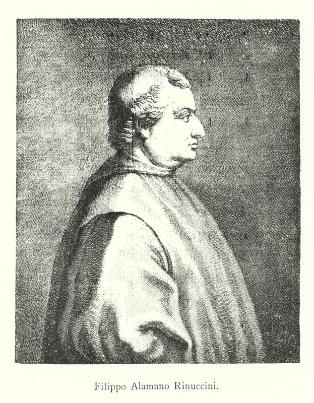 Filippo Alamano Rinuccini (gravering) af Italian School