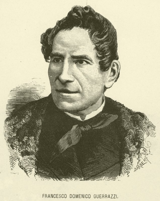 Francesco Domenico Guerrazzi (gravering) af Italian School