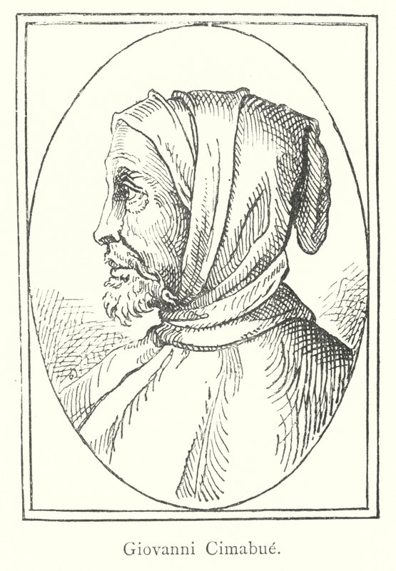 Giovanni Cimabue (gravering) af Italian School