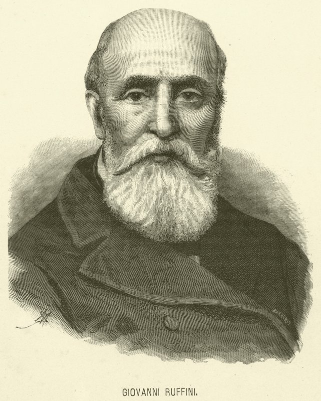 Giovanni Ruffini (gravering) af Italian School