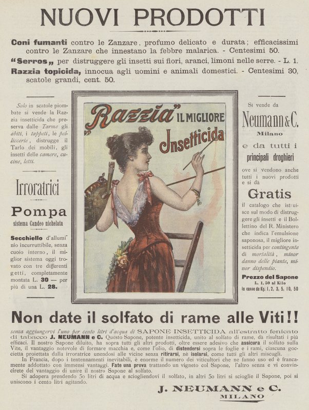J Neumann og C (farvelitografi) af Italian School