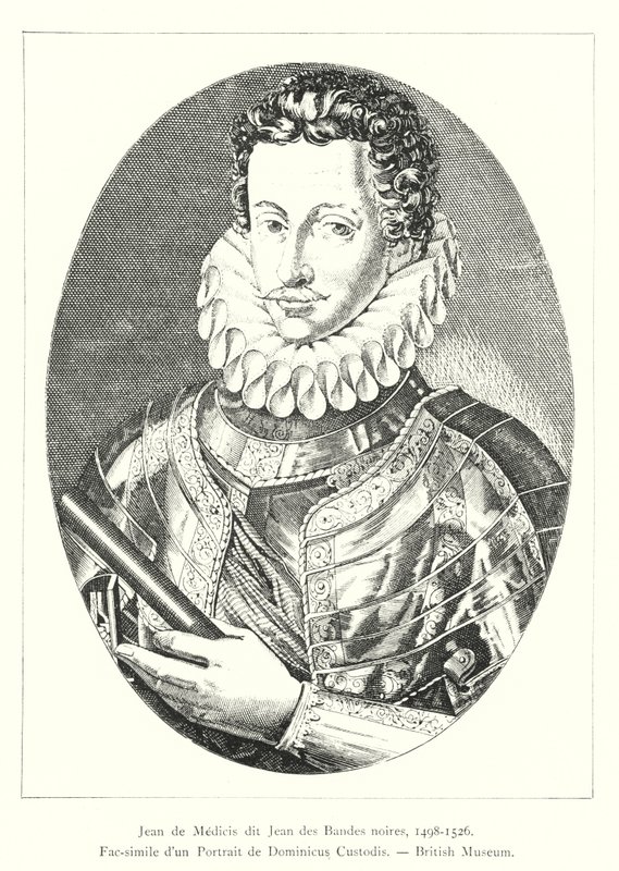 Jean de Medici sagde Jean of the Black Bands af Italian School