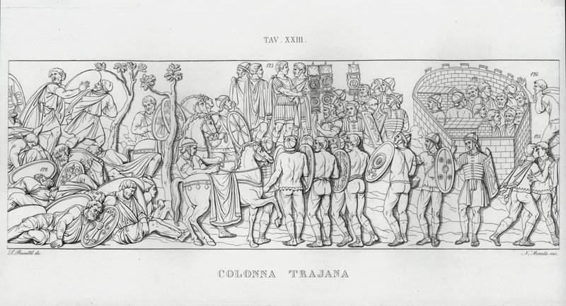 Trajans søjle, Trajans søjle af Italian School