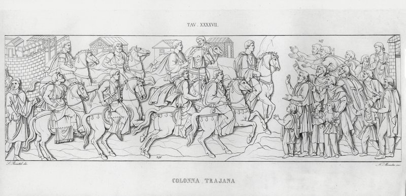 Trajans søjle, Trajans søjle af Italian School
