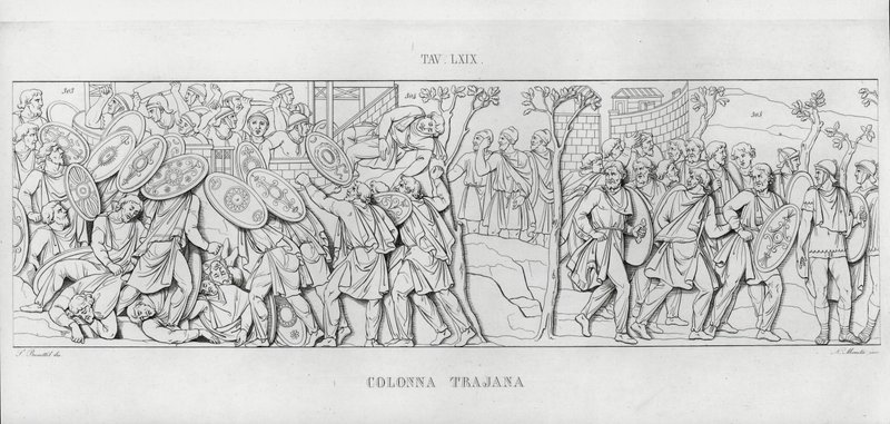 Trajans søjle, Trajans søjle af Italian School