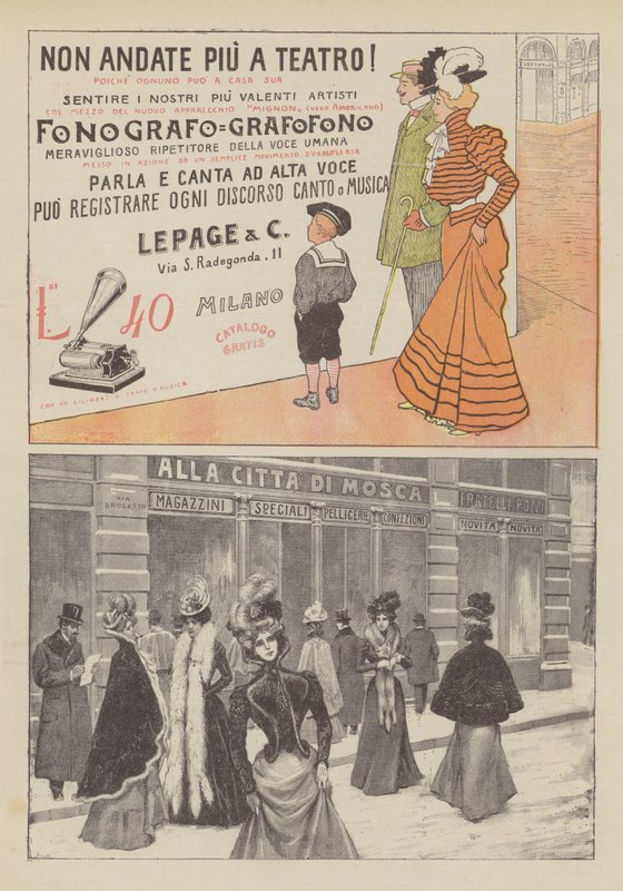 Lepage & C (farve litho) af Italian School