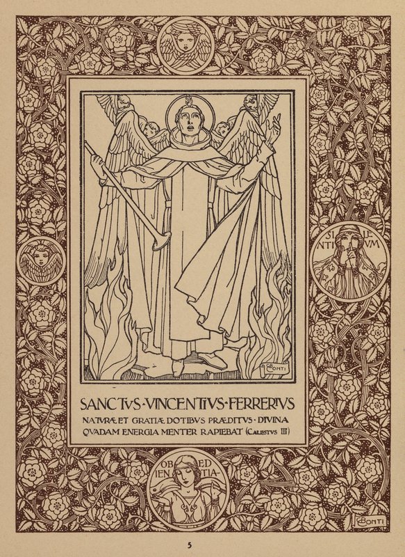 Side fra brochure for San Domenico Palace Hotel, Taormina (litografi) af Italian School