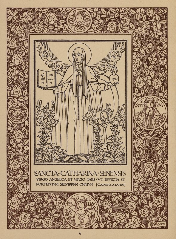 Side fra brochure for San Domenico Palace Hotel, Taormina (litografi) af Italian School