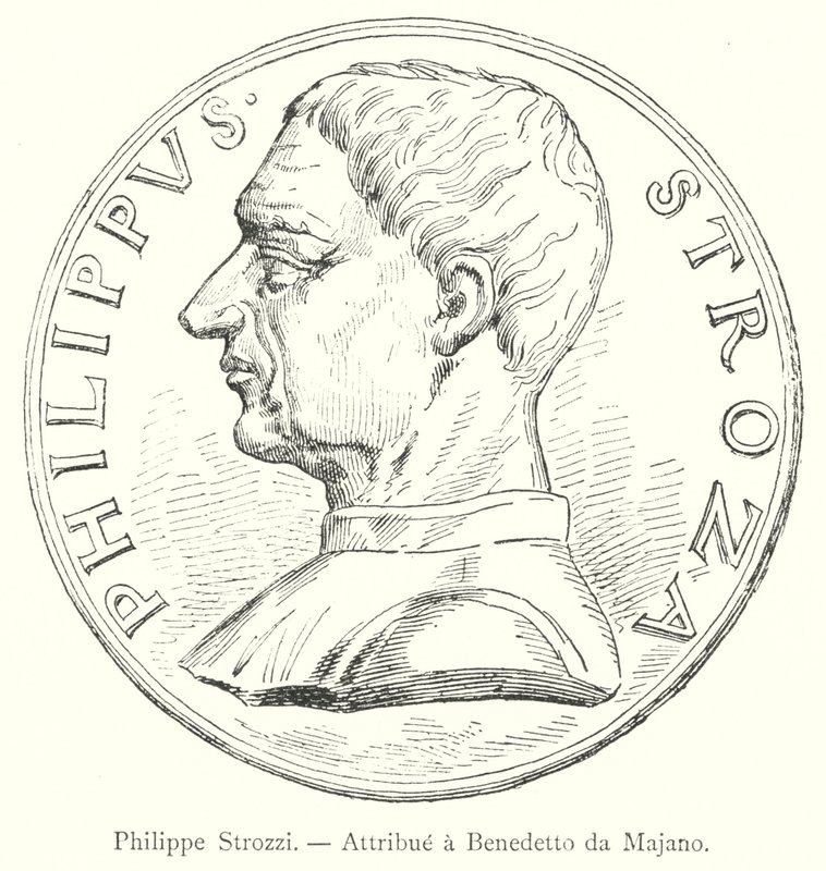 Philippe Strozzi, Attribut to Benedetto da Majano (gravering) af Italian School