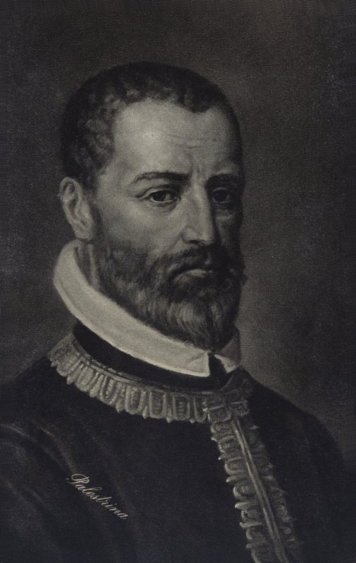 Portræt af Giovanni Pierluigi da Palestrina af Italian School