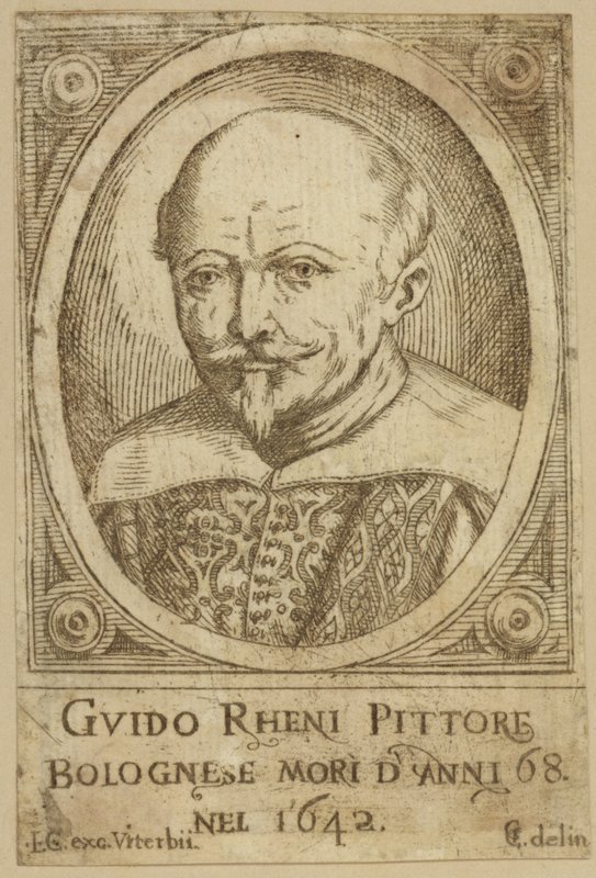 Portræt af Guido Reni af Italian School