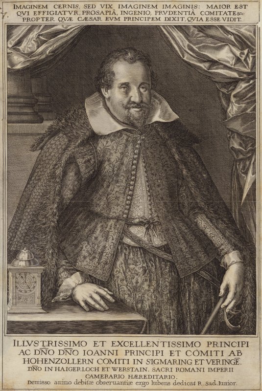Portræt af Prins John af Hohenzollern-Sigmaringen af Italian School