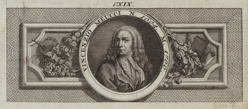 Portræt af Vincenzo Meucci af Italian School