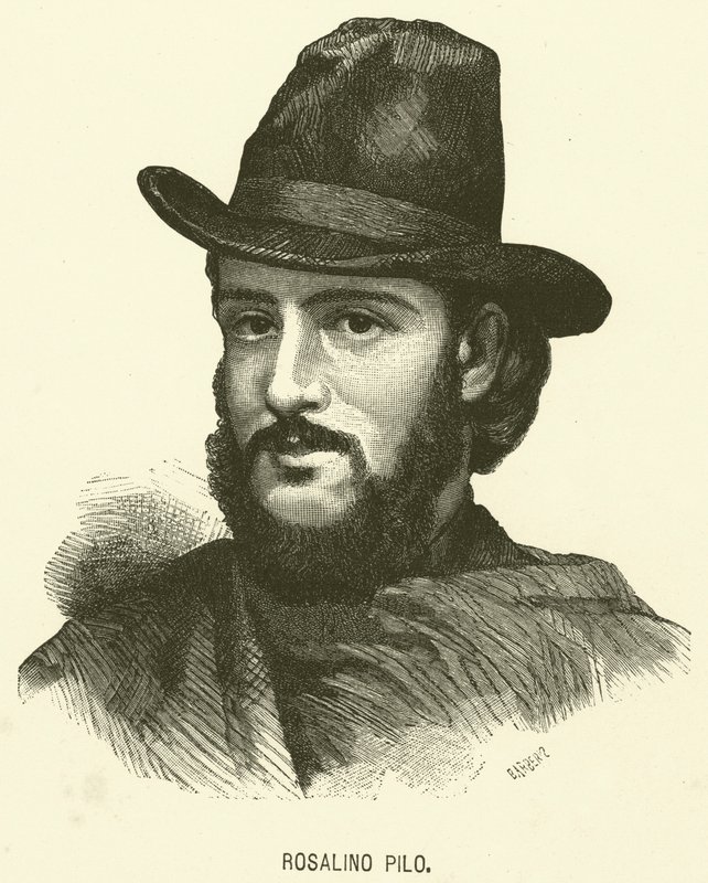 Rosalino Pilo (gravering) af Italian School
