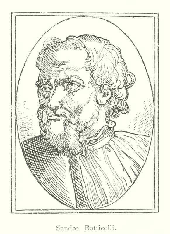 Sandro Botticelli (gravering) af Italian School