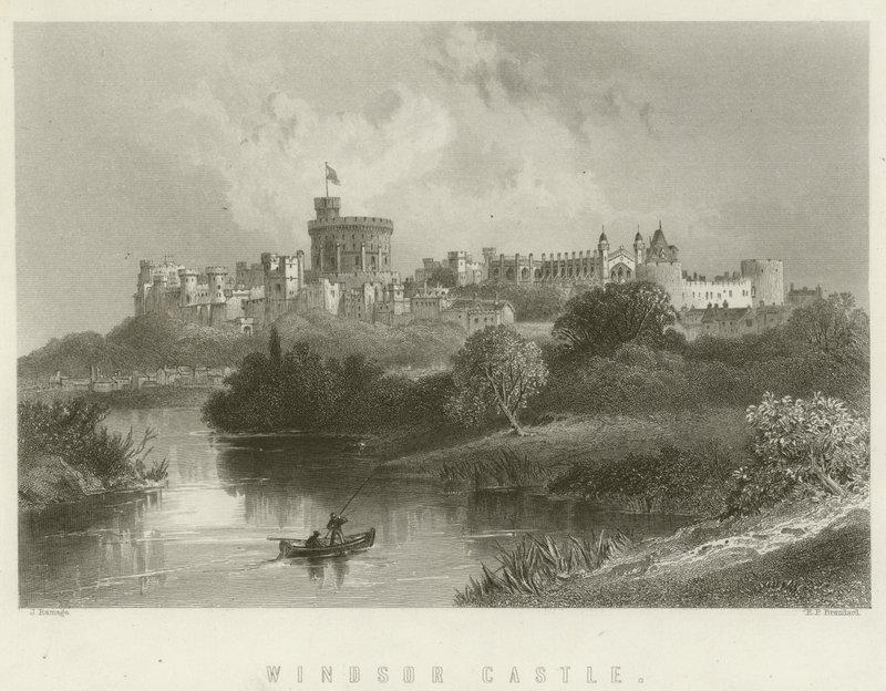 Windsor Castle af John Ramage