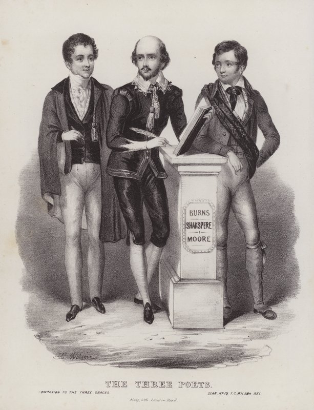De tre digtere af J.C. Wilson