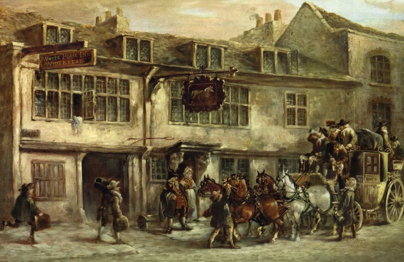 The White Horse Inn, Chelsea af J.C. Maggs