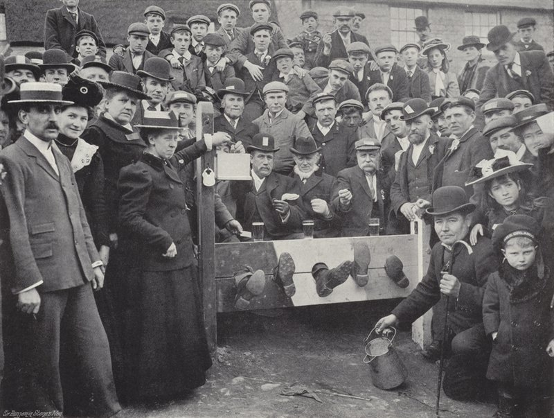 Corby Pole Fair, i aktierne af J. Benjamin Stone