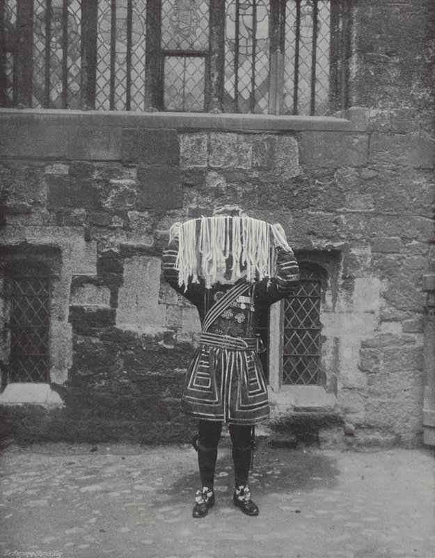 Uddeler skærpenge, Yeoman bærer almisse af J. Benjamin Stone