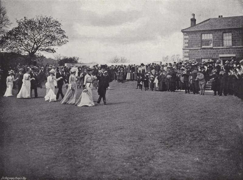 Helston Flora Day, Furry Dance af J. Benjamin Stone