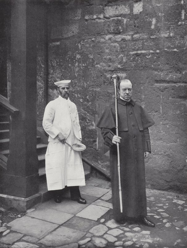 Pandekagekastning på Westminster School, der bringer pandekagen ind af J. Benjamin Stone