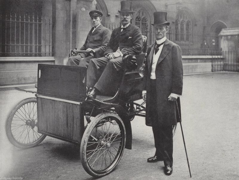 Sir J. Dickson-Poynder, Bart., og major Seely af J. Benjamin Stone