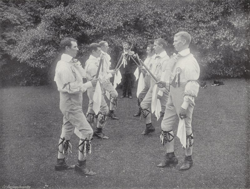 Stratford-on-Avon Mop, danser Hay af J. Benjamin Stone