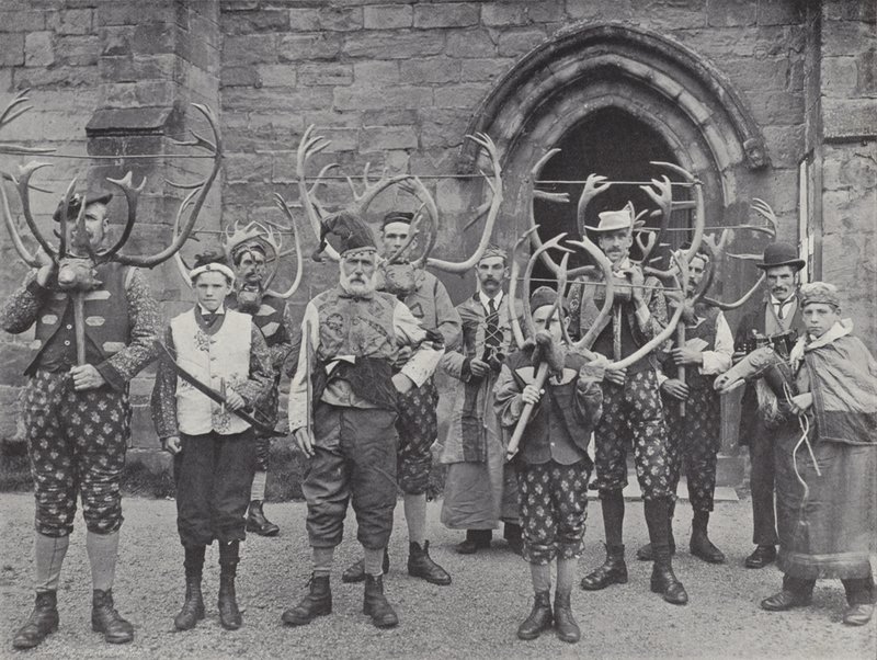 Horndansen, Abbeds Bromley, alle karaktererne af J. Benjamin Stone