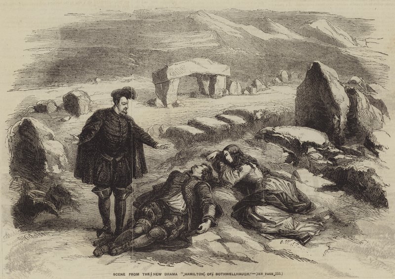 Scene fra New Drama, Hamilton of Bothwellhaugh af J. H. Nicholson
