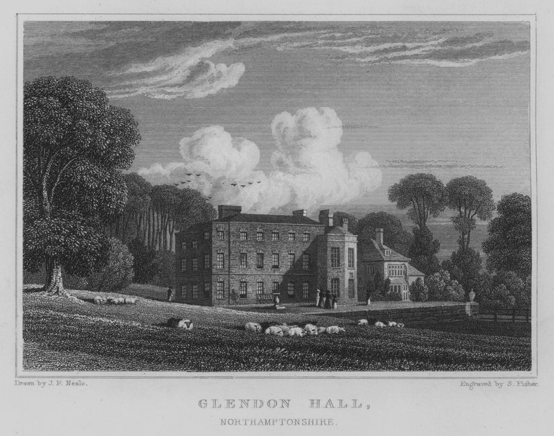 Glendon Hall, Northamptonshire af John Preston Neale
