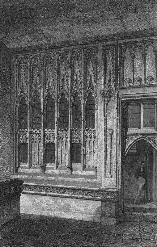 Den nederste lobby, Underhuset (gravering) af John Preston Neale