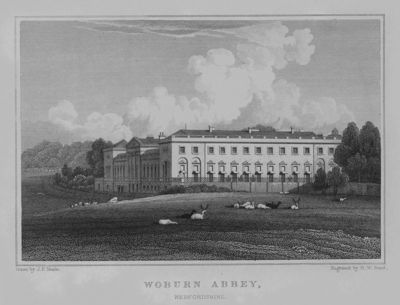 Woburn Abbey, Bedfordshire af John Preston Neale