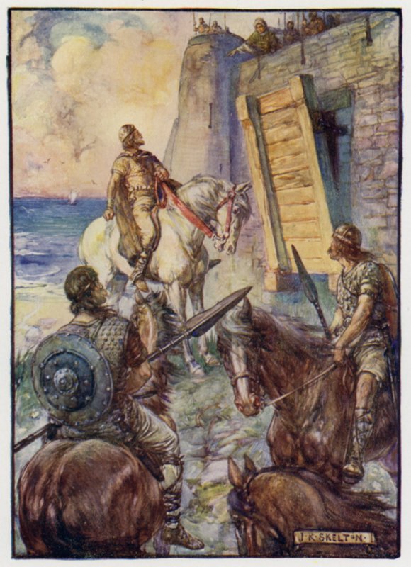 Ser du det lille sejl ud til havet? Yonder er Macduff af J. R. Skelton