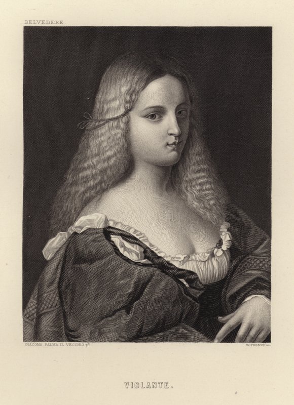 Violante af Jacopo Palma