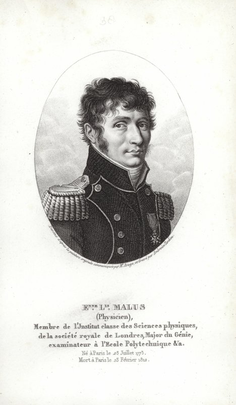 Etienne-Louis Malus af Jacques Etienne Victor Arago