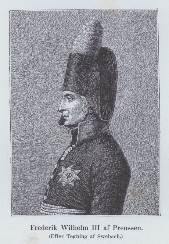 Frederik Vilhelm III, konge af Preussen (litho) af Jacques Francois Joseph (after) Swebach