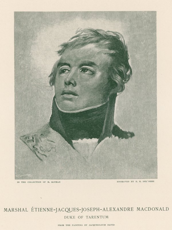 Marskal Etienne-Jacques-Joseph-Alexandre Macdonald af Jacques Louis David