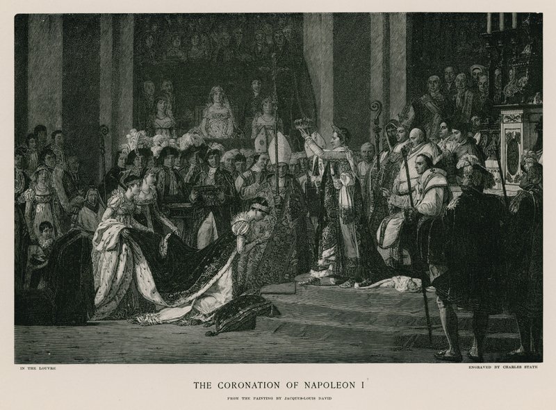 Kroningen af Napoleon I af Jacques Louis David